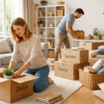 Umzug in eine kleinere Wohnung: praktische Tipps für Downsizing, Aussortieren und mehr Lebensqualität auf weniger Raum